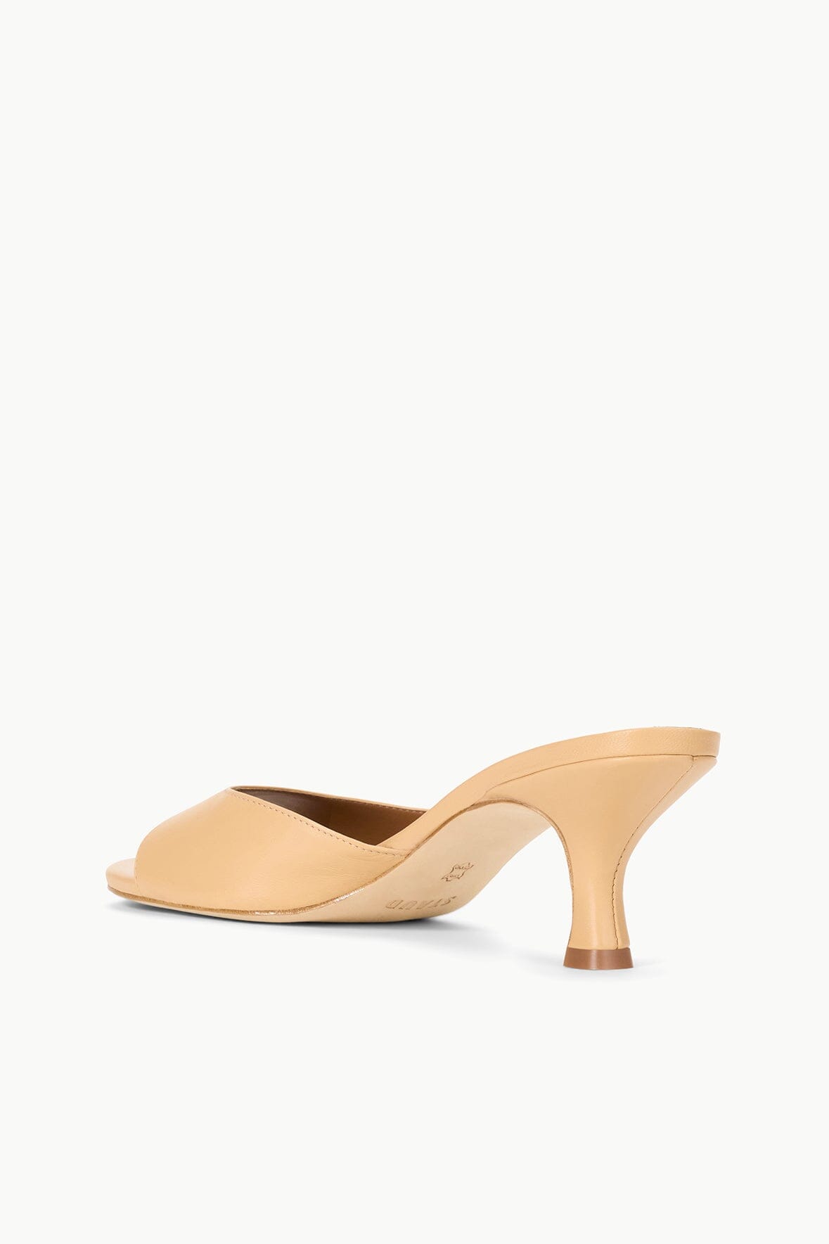 STAUD | Brigitte Leather Mule Porcini