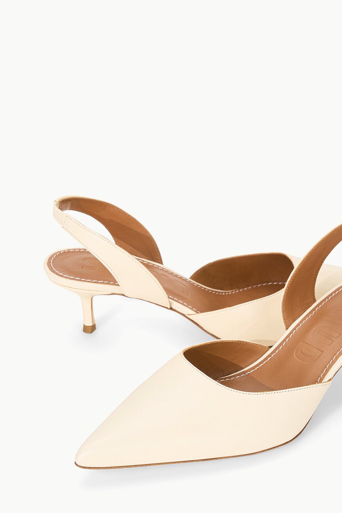 STAUD | Sebastian Slingback Cream