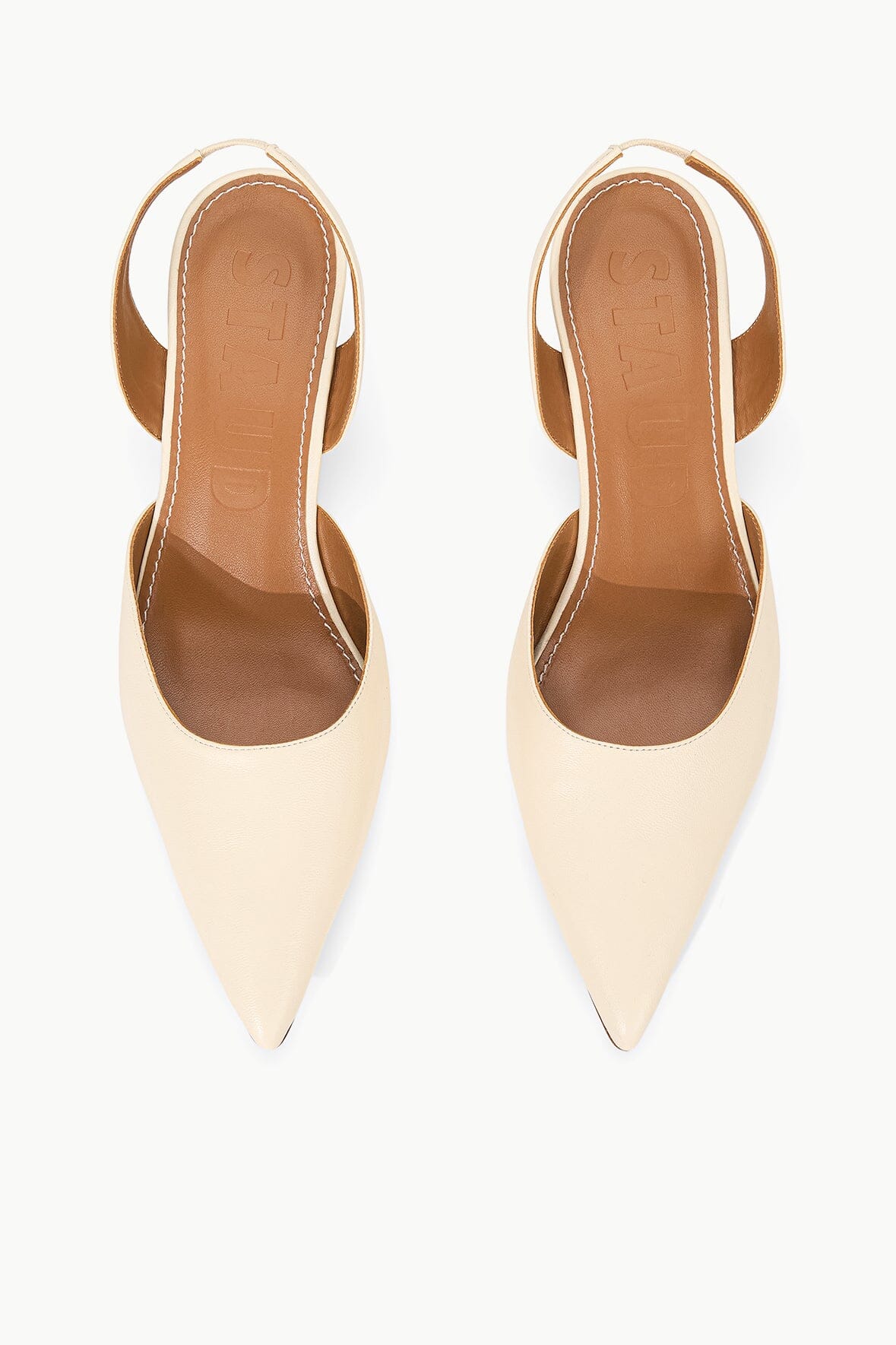 STAUD | Sebastian Slingback Cream