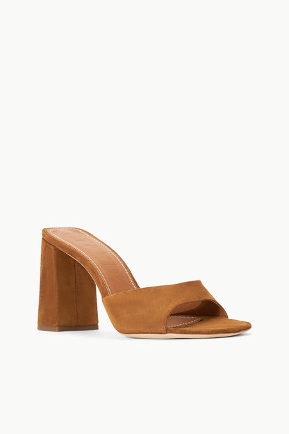 STAUD | Sloane Heel Tan Suede