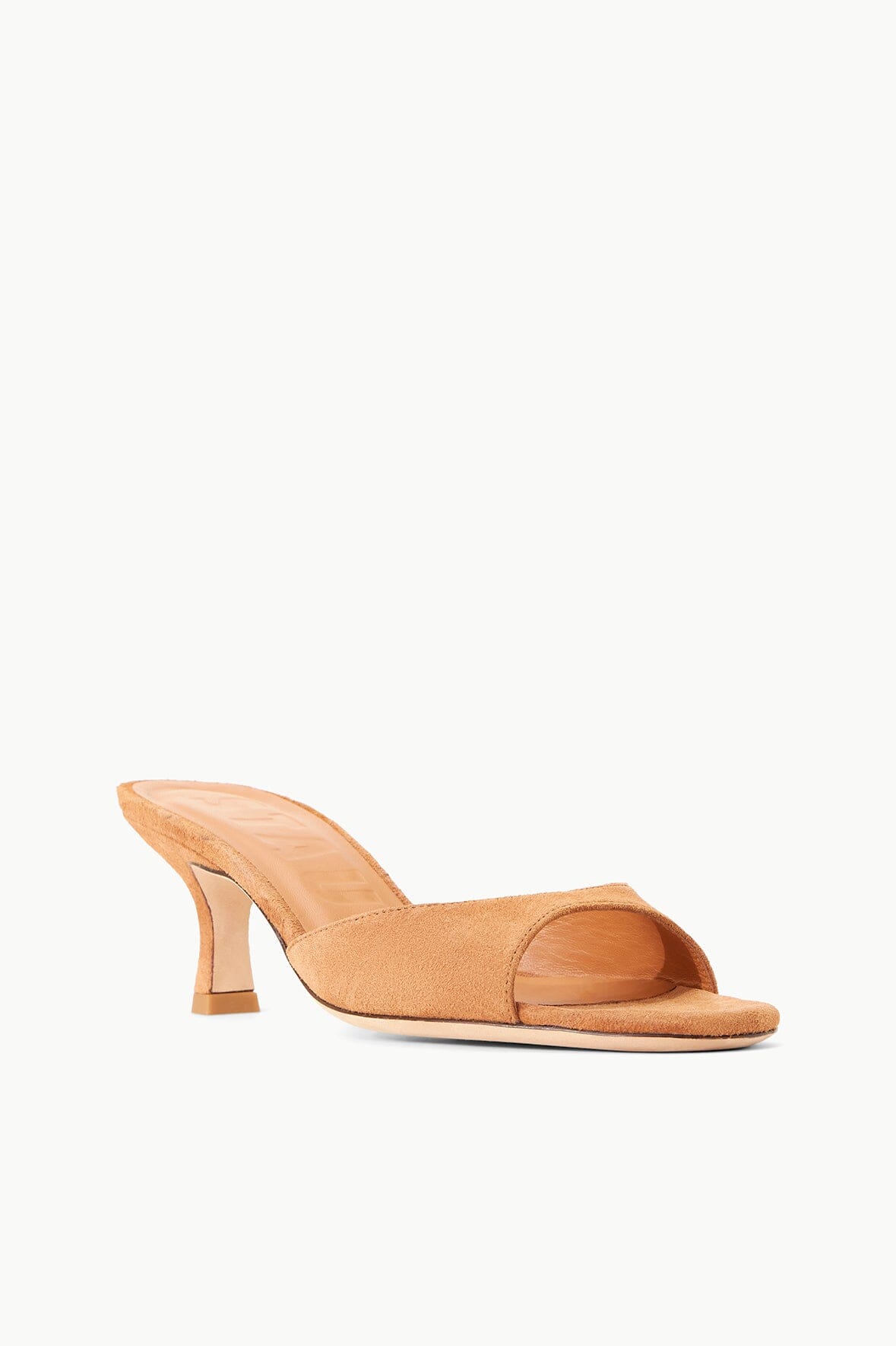 STAUD | Brigitte Suede Mule Tan