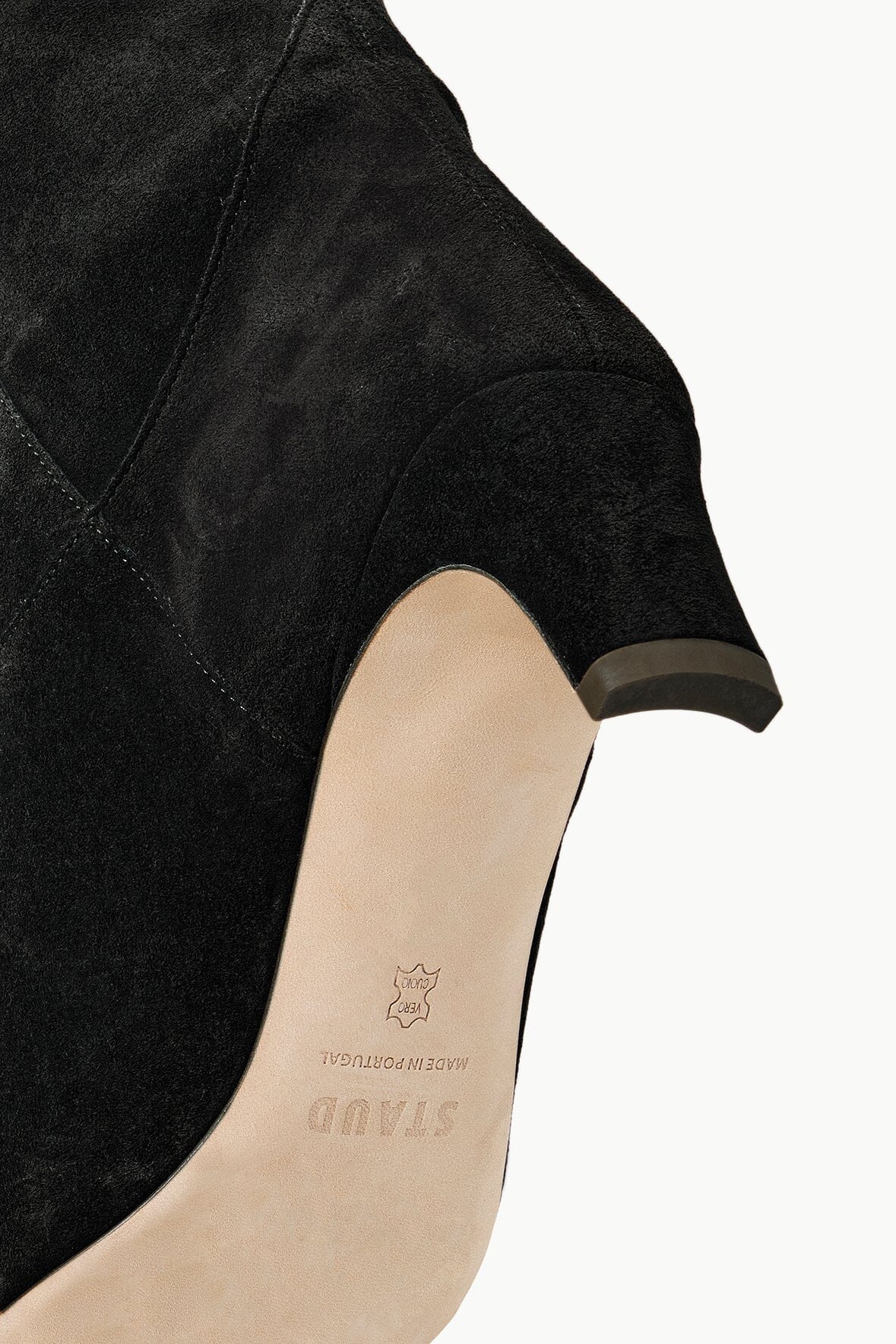STAUD | Western Wally Boot Black Suede