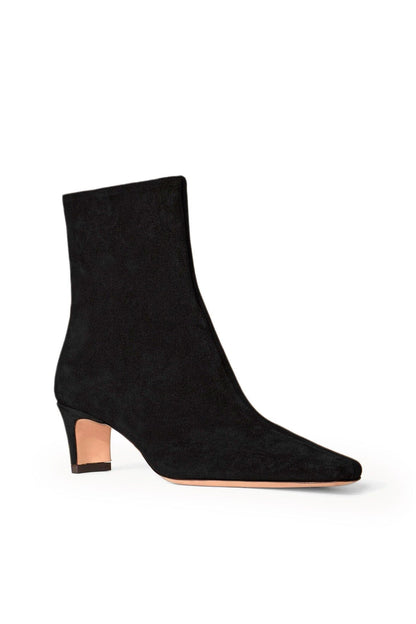 STAUD | Wally Ankle Boot Black Suede