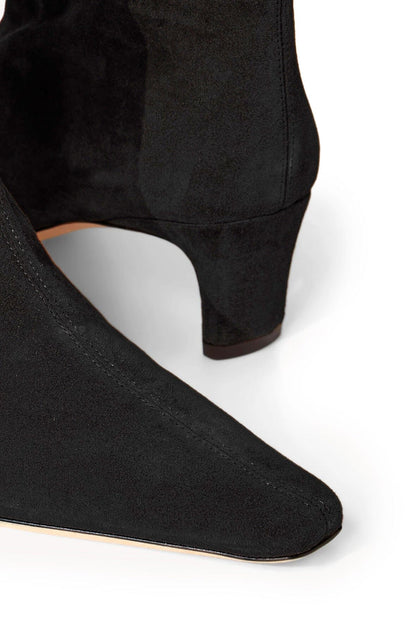 STAUD | Wally Ankle Boot Black Suede