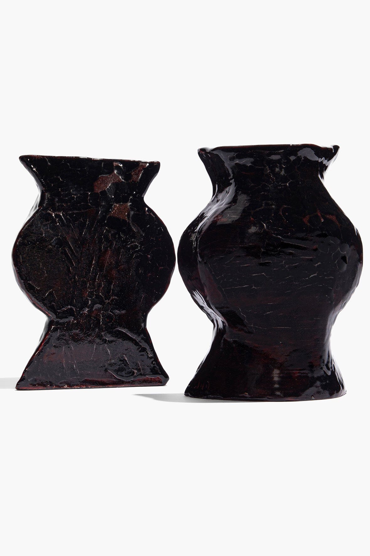 STAUD | Ceramic Vase Bookends Black