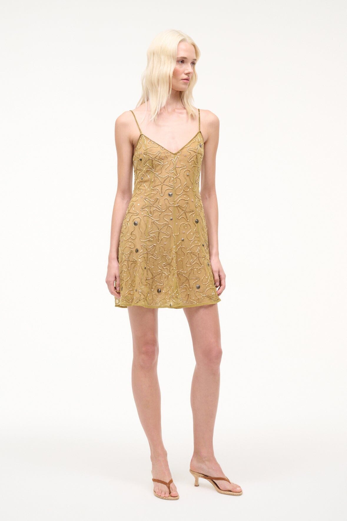 STAUD | Emily Dress Sandbar