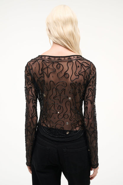 STAUD | Mila Top Black Starfish
