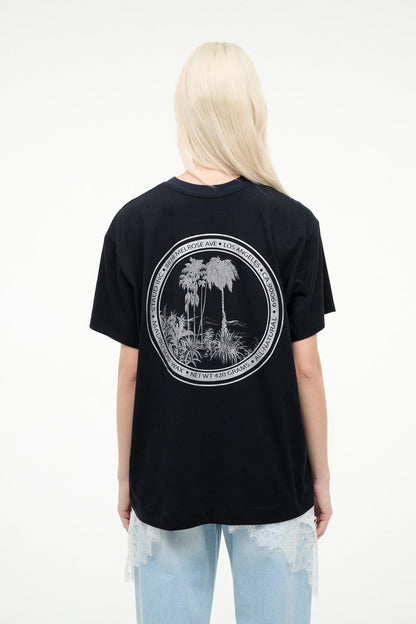 STAUD | Newport Oversized Tee Good Vibes