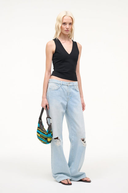 STAUD | Alden Shoulder Bag Happy Sack