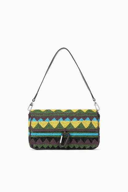 STAUD | Timmy Convertible Shoulder Bag Happy Sack Beading