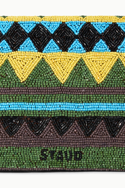 STAUD | Timmy Convertible Shoulder Bag Happy Sack Beading