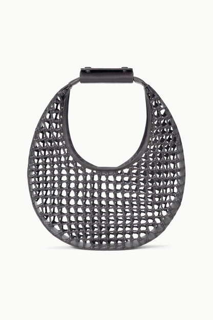STAUD | Moon Hand-Knotted Tote Bag Espresso