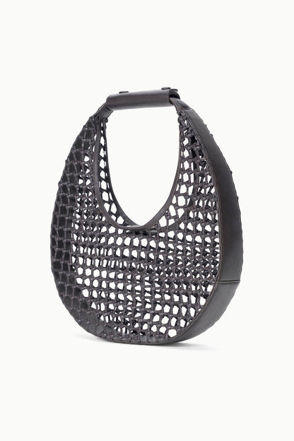 STAUD | Moon Hand-Knotted Tote Bag Espresso