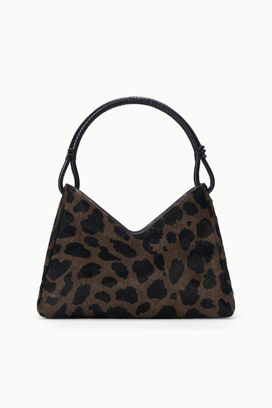 STAUD | Valerie Shoulder Bag Leopard