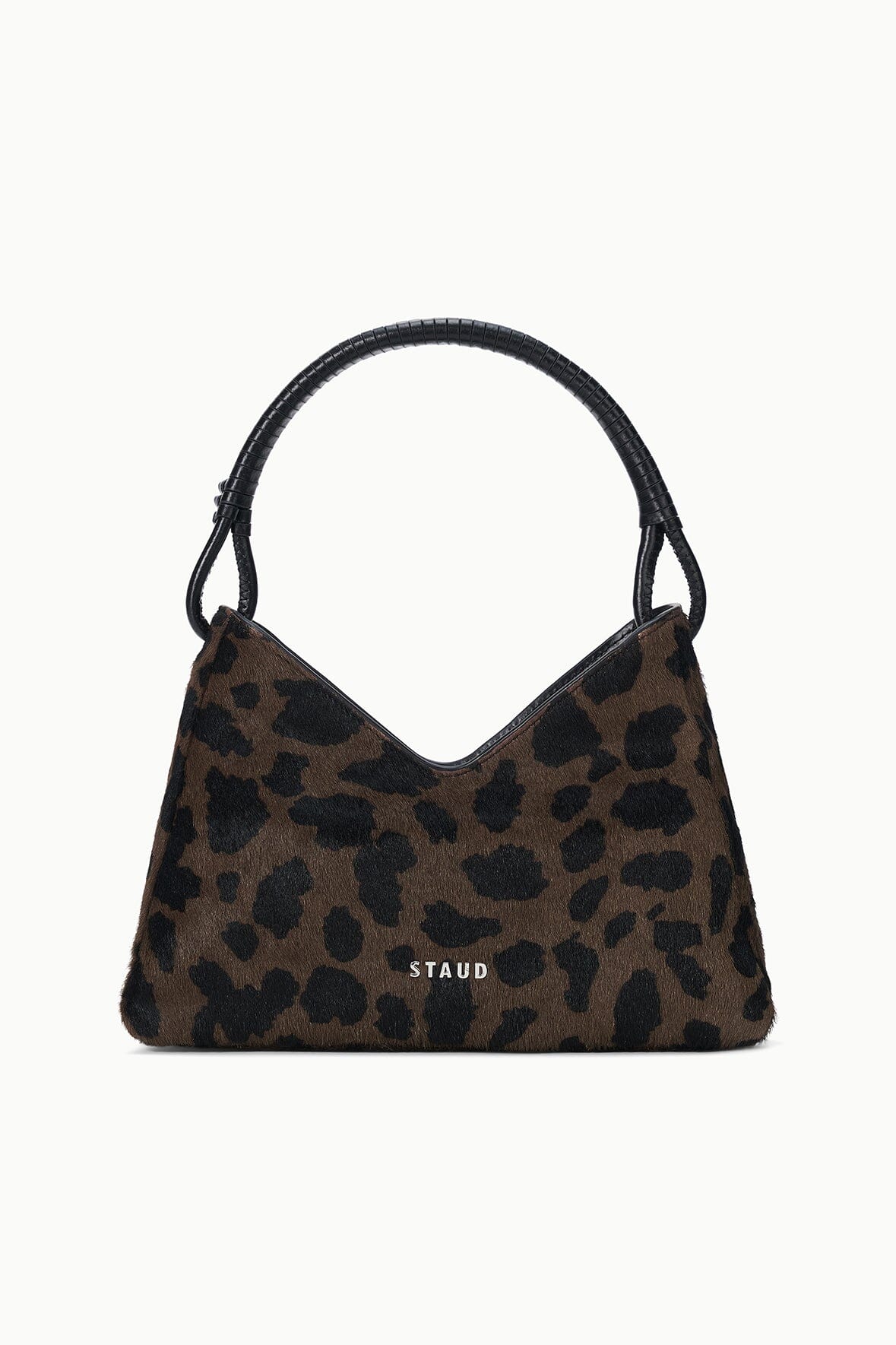 STAUD | Valerie Shoulder Bag Leopard