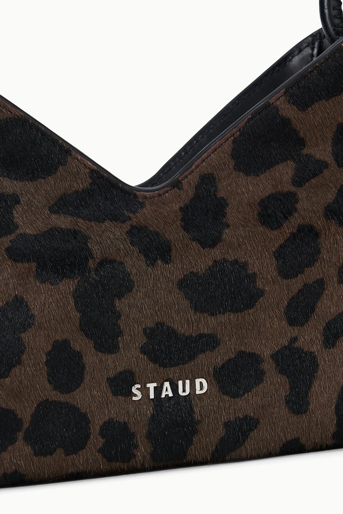 STAUD | Valerie Shoulder Bag Leopard