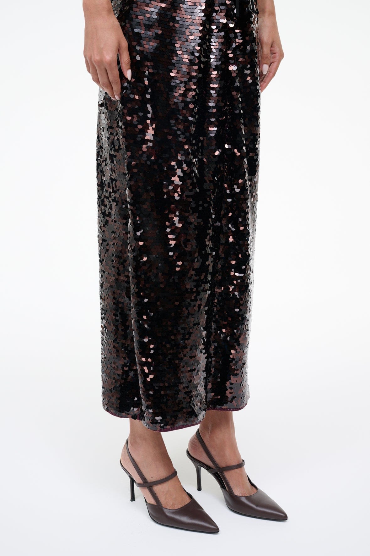 STAUD | Sebastian High Heel Slingback Espresso