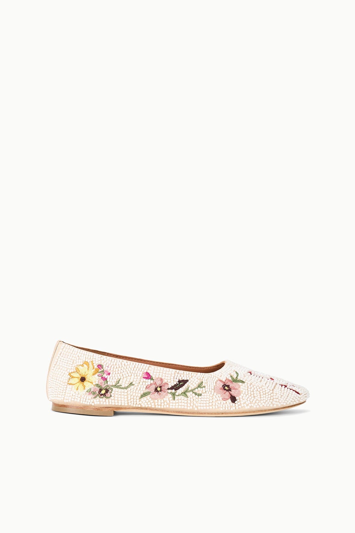 STAUD | Alba Ballet Flat Do Not Disturb