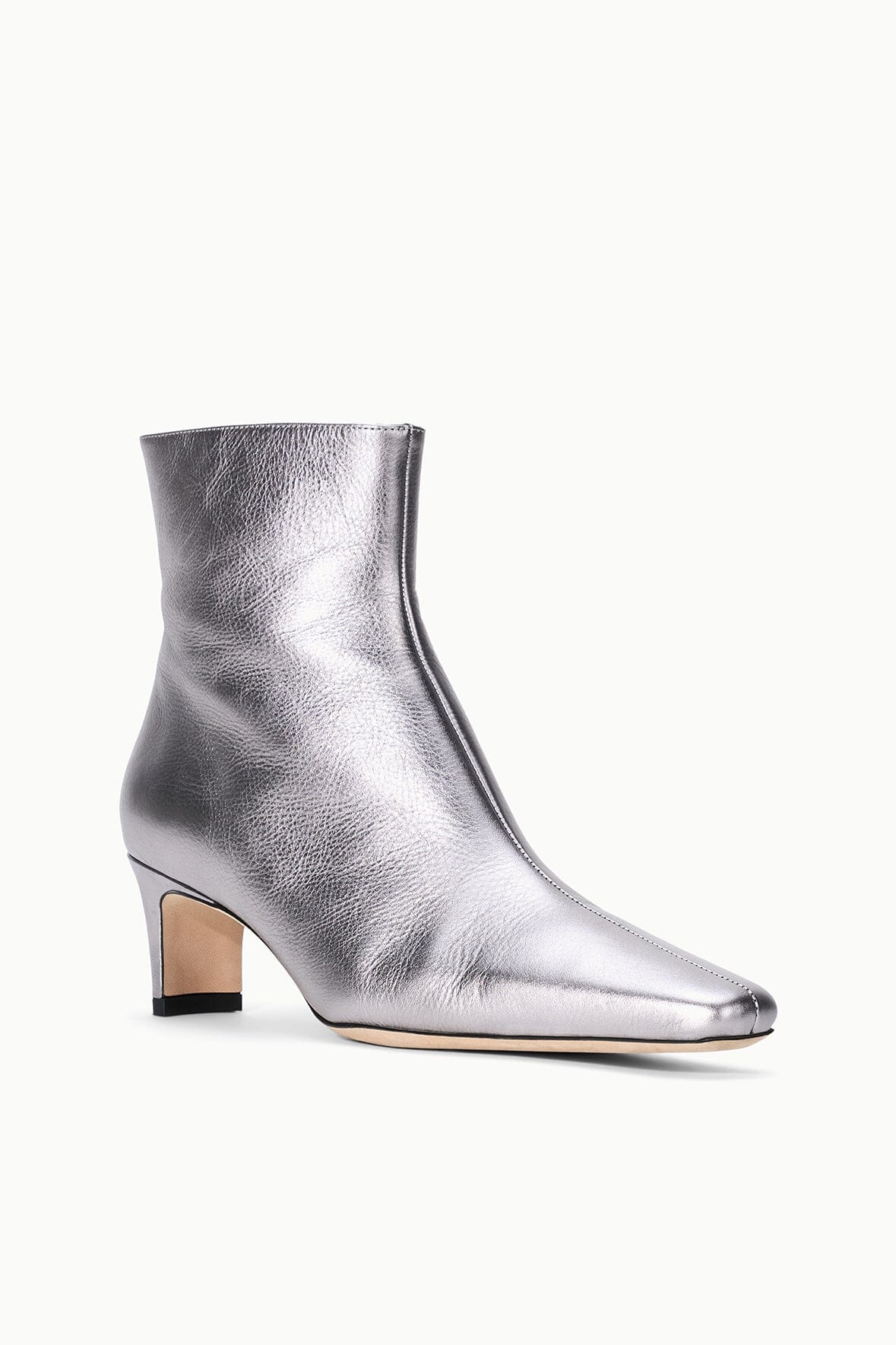 STAUD | Wally Ankle Boot Pewter