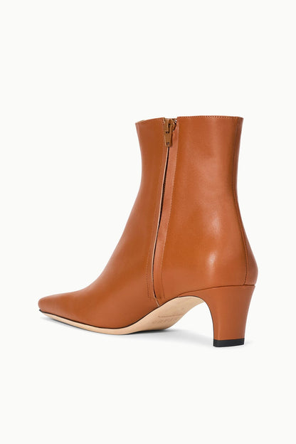 STAUD | Wally Ankle Boot Tabac