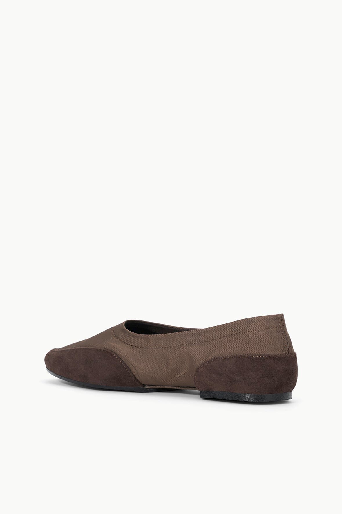 STAUD | Alba Sport Ballet Flat Espresso
