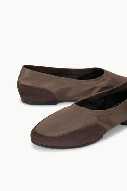 STAUD | Alba Sport Ballet Flat Espresso