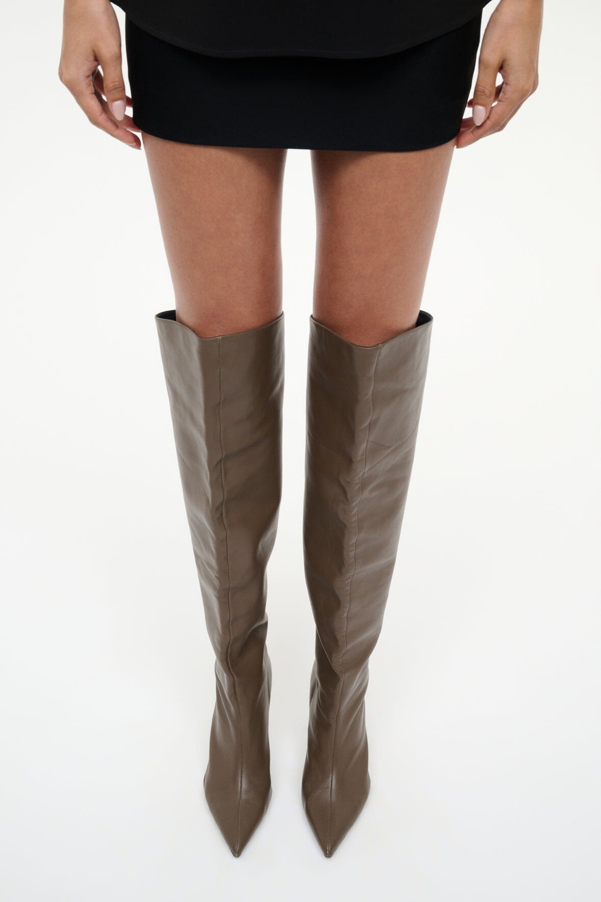 STAUD | Sebastian Over The Knee Boot Truffle