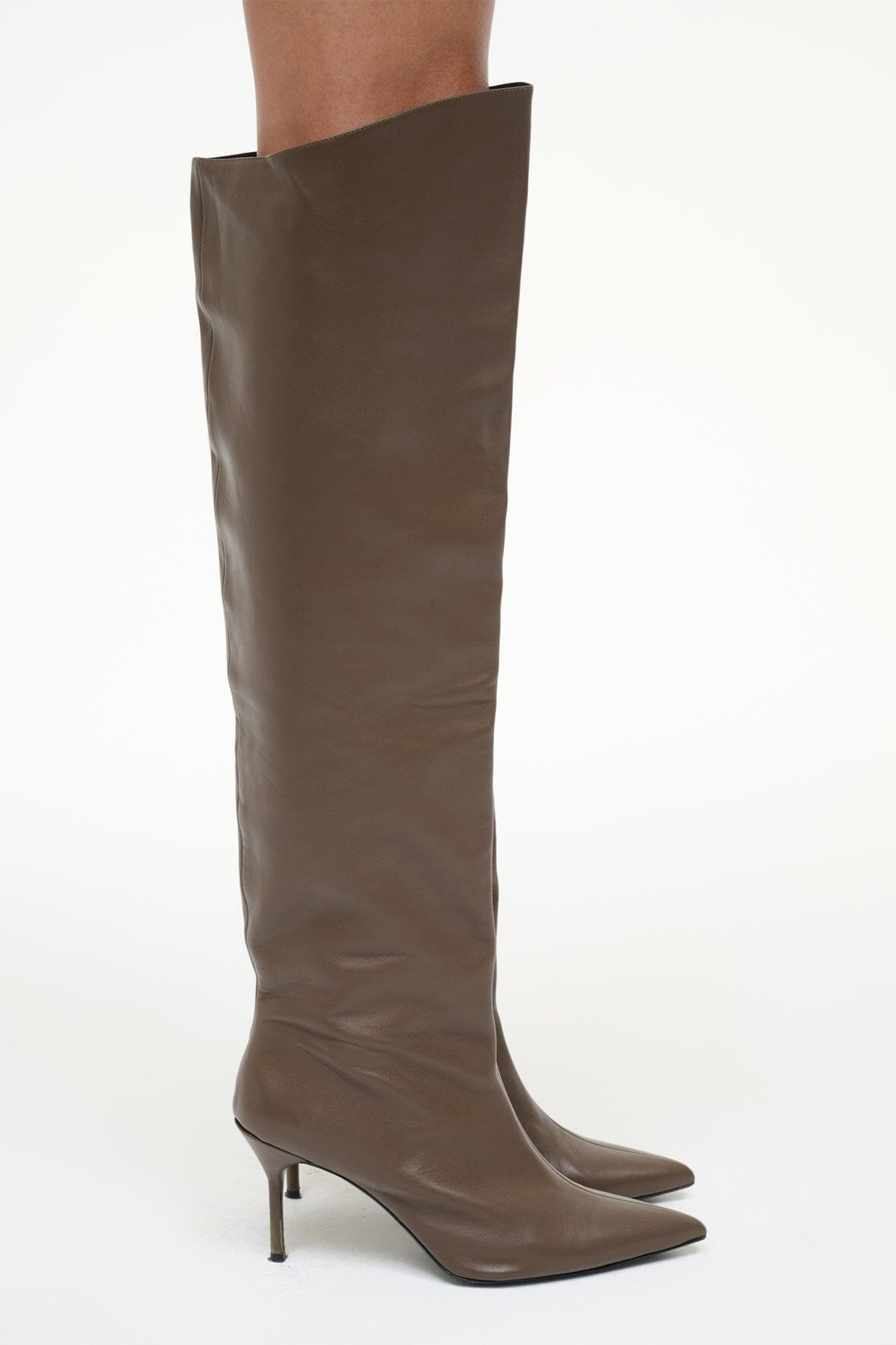 STAUD | Sebastian Over The Knee Boot Truffle