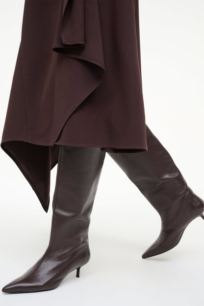 STAUD | Sebastian Kitten Heel Boot Espresso