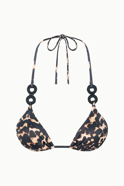 STAUD | Lido Bikini Top Tortoise