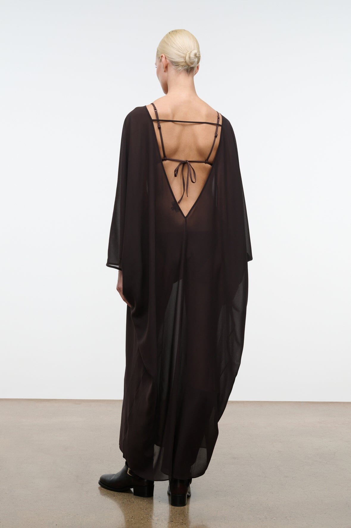 STAUD | Nour Dress Espresso