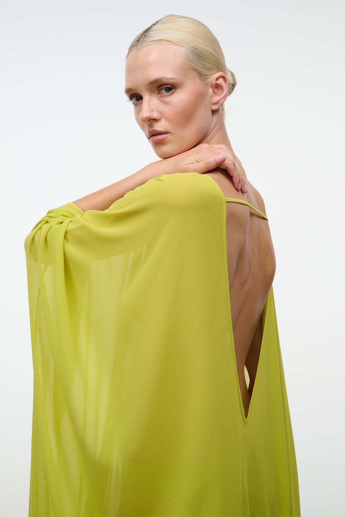 STAUD | Nour Dress Citron