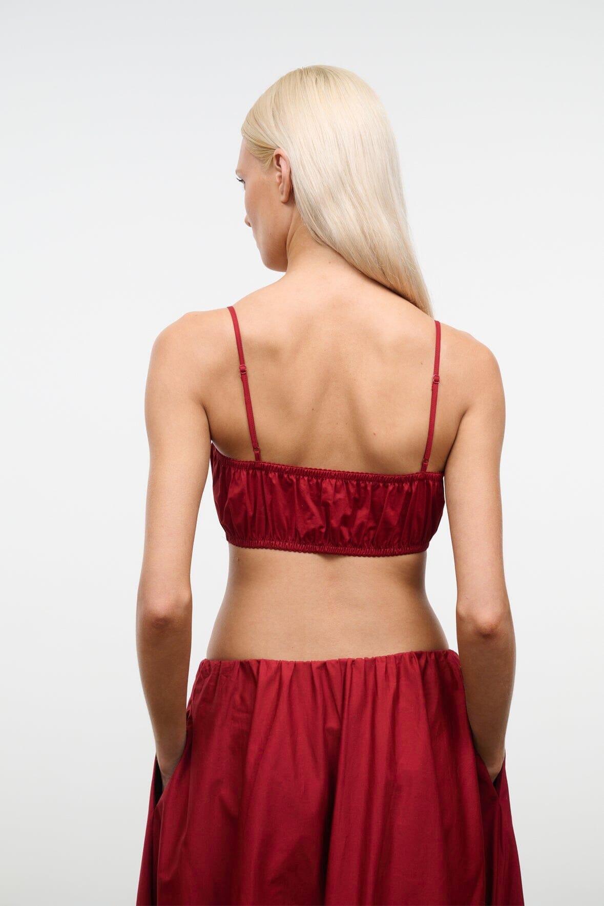 STAUD | Fiore Top Rouge