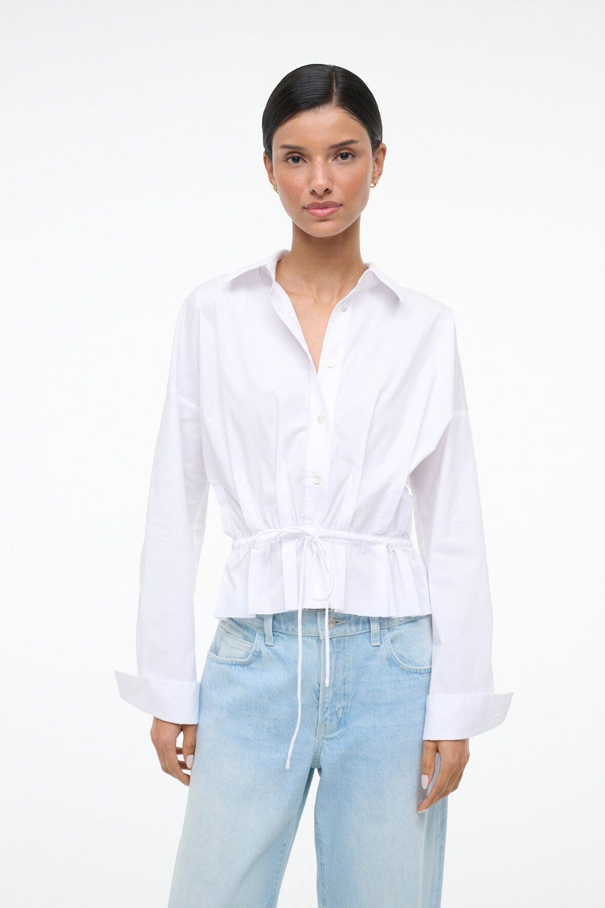 STAUD | Primrose Shirt White