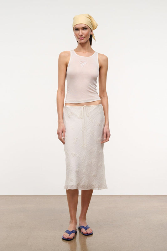 STAUD | Mya Tank Ivory