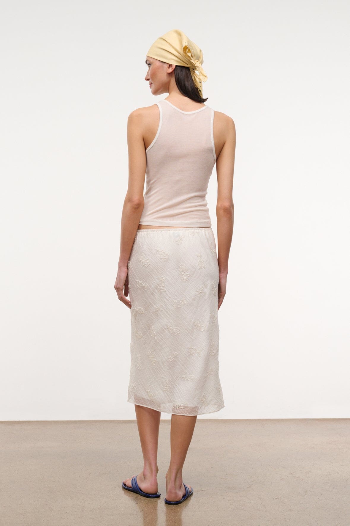 STAUD | Mya Tank Ivory