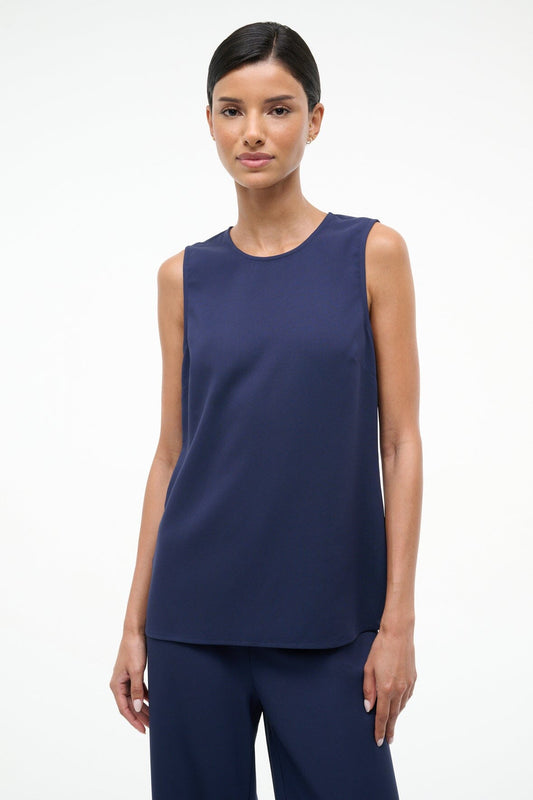 STAUD | Bronte Top Navy