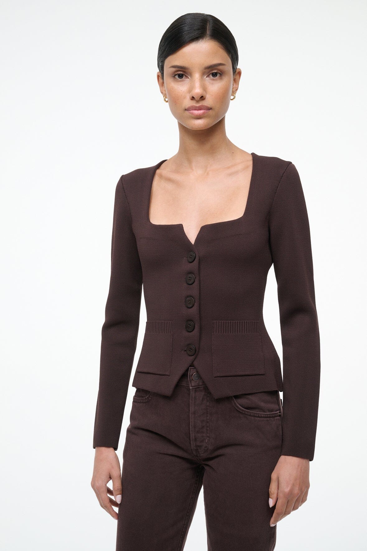 STAUD | Rachela Top Earth