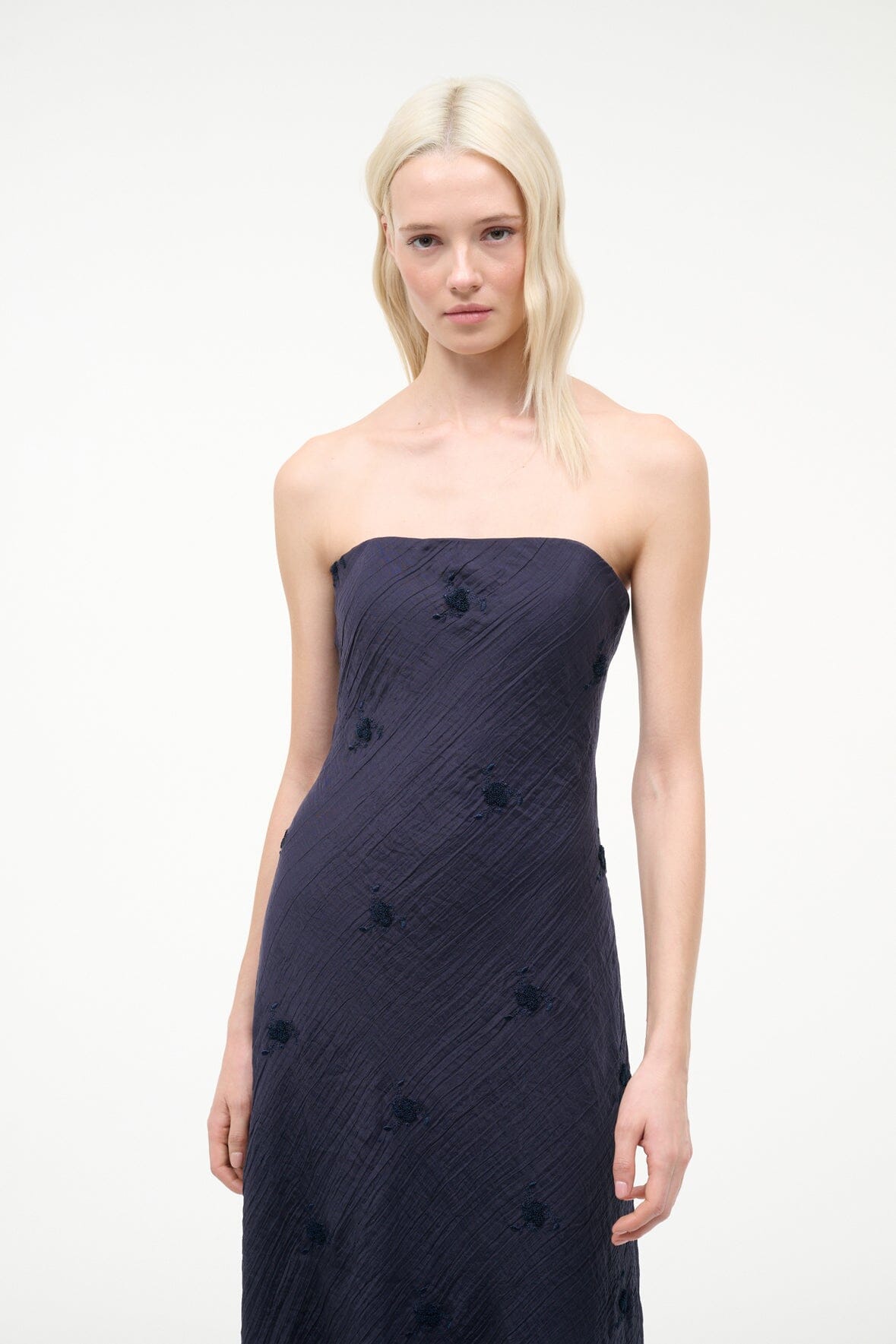 STAUD | Cassie Dress Navy