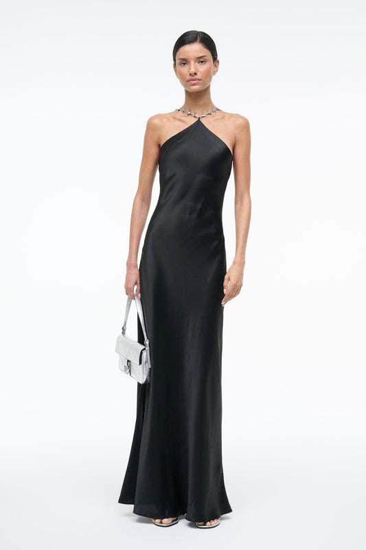 STAUD | Cadence Dress Black 1