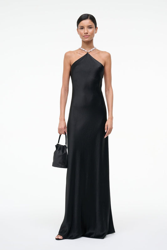 STAUD | Cadence Dress Black