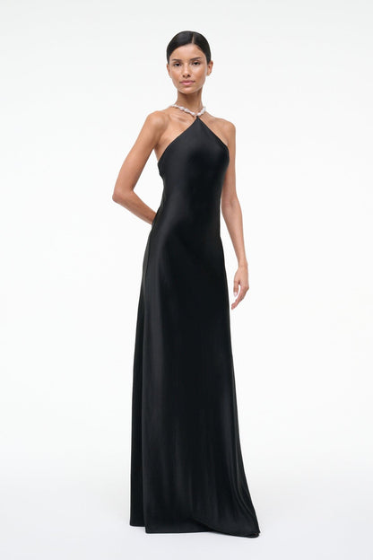 STAUD | Cadence Dress Black