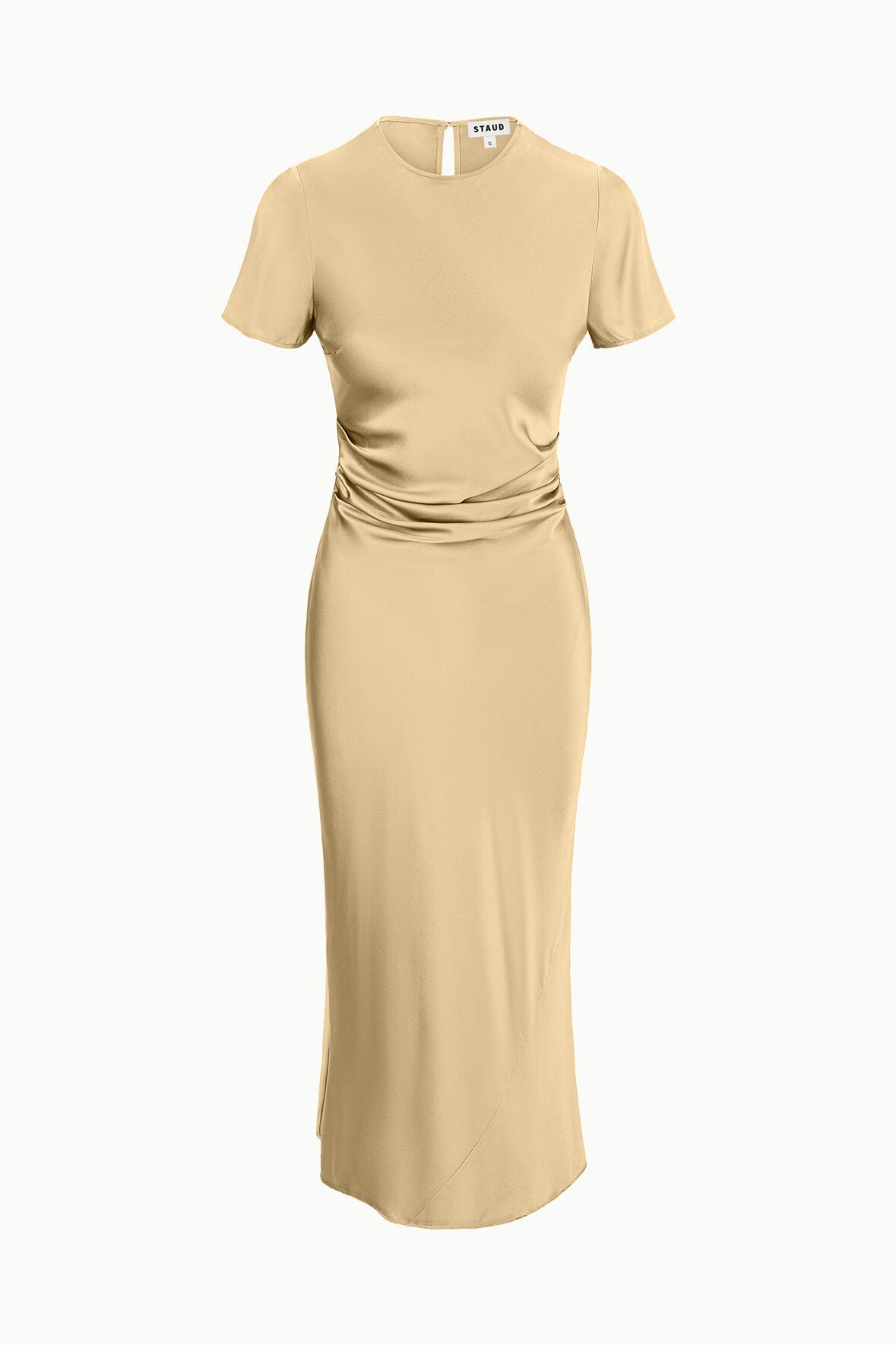 STAUD | Marcel Silk Dress Antique