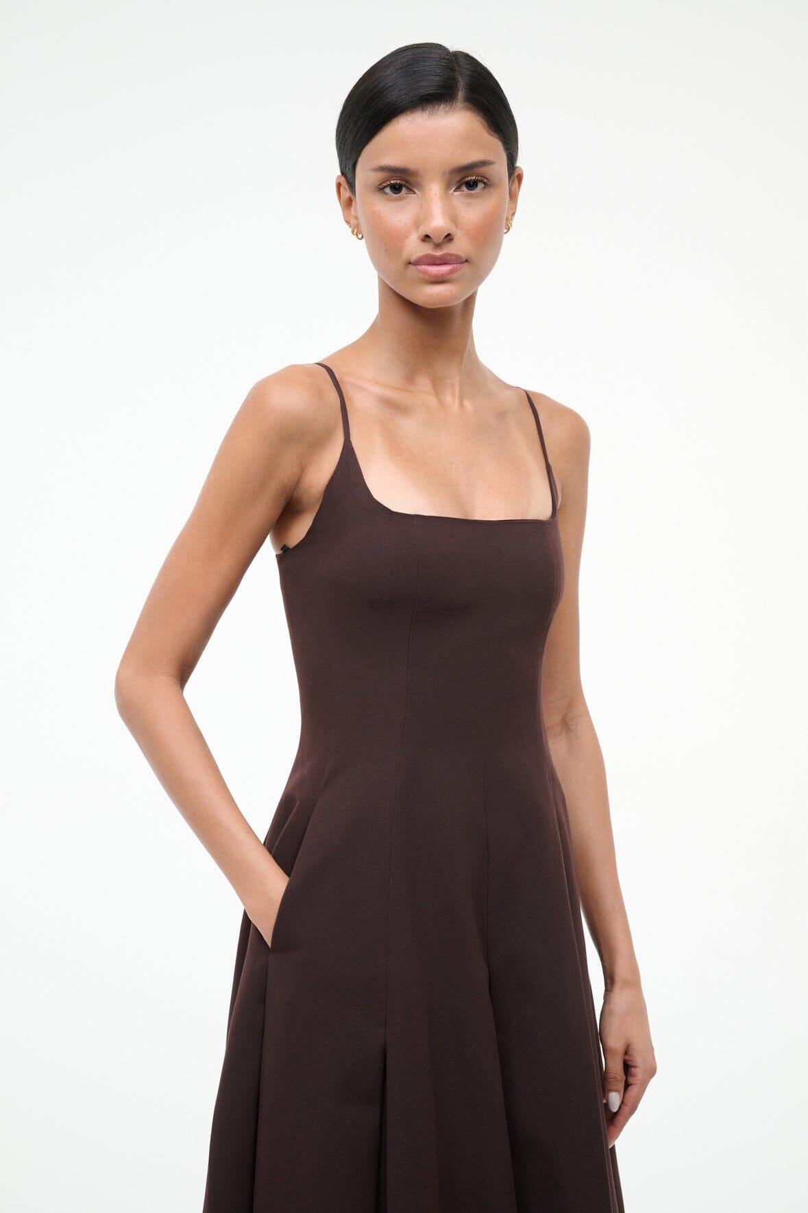 STAUD | Joy Maxi Dress Earth