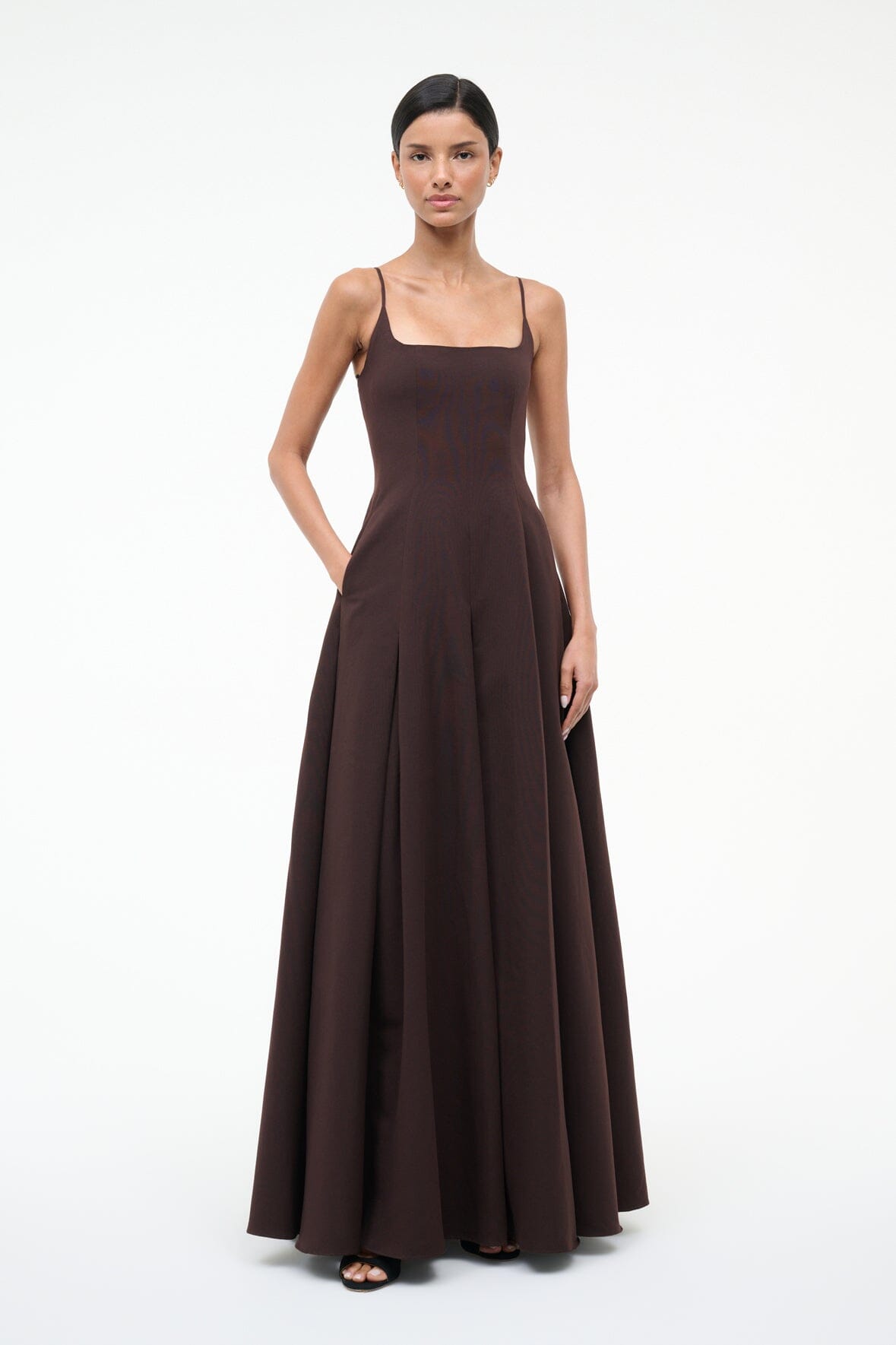 STAUD | Joy Maxi Dress Earth
