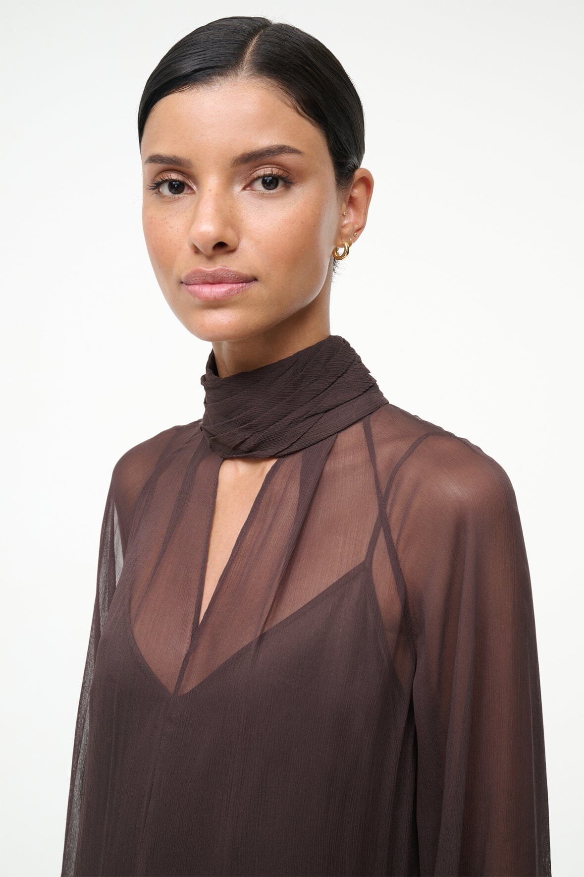 STAUD | Esther Maxi Dress Earth