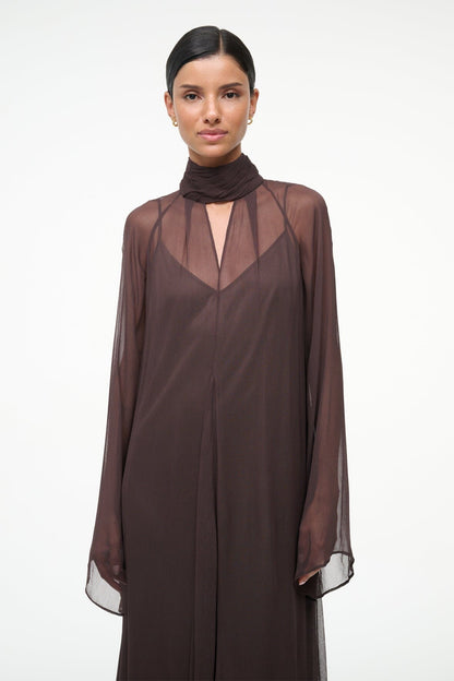 STAUD | Esther Maxi Dress Earth