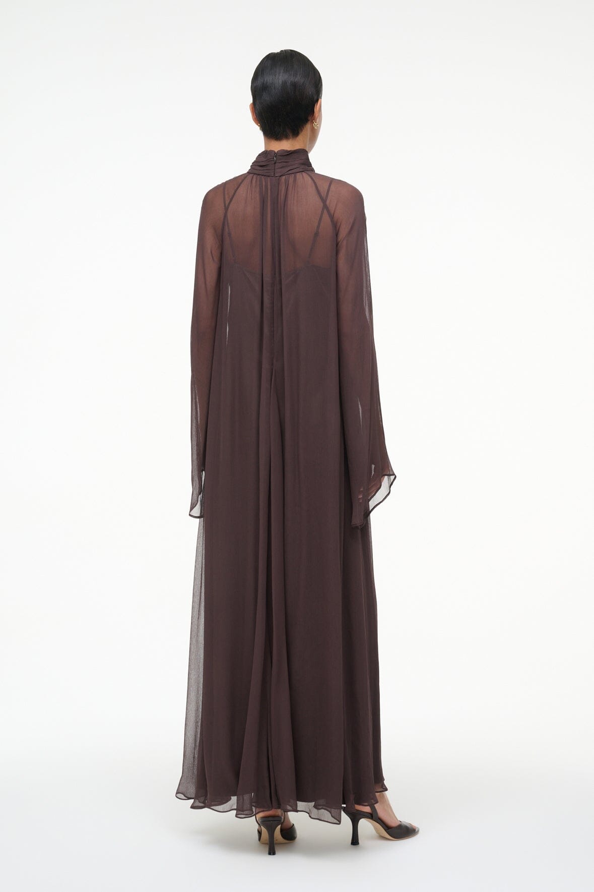 STAUD | Esther Maxi Dress Earth