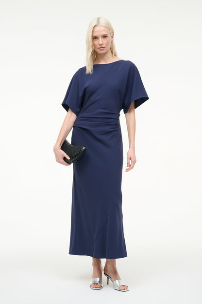 STAUD | Amelie Dress Navy