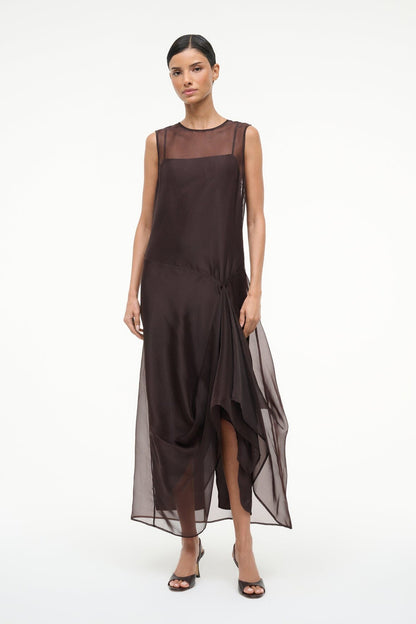 STAUD | Viola Dress Earth